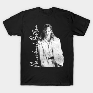 Michael Bolton / 90s Style Fan Design T-Shirt